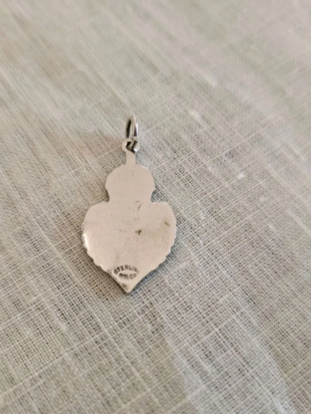 Vintage 60's BMCO Sterling Silver Pendant British Columbia Canada Enamel Shield